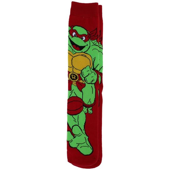 Teenage Mutant Ninja Turtles Men's Casual Crew Socks, 6-Pack, Size 8-12 - Picture 2 of 8